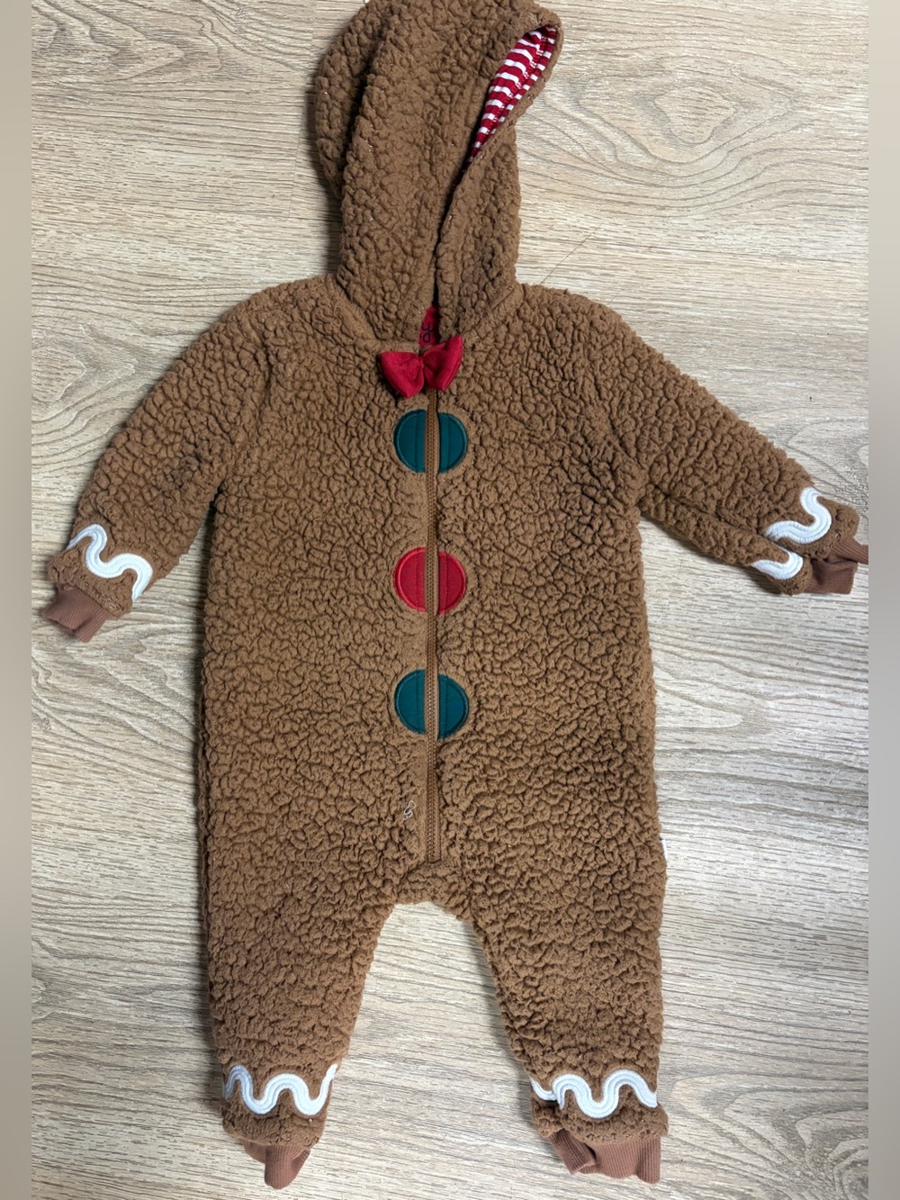 Little Sleepies Gingerbread Outfit